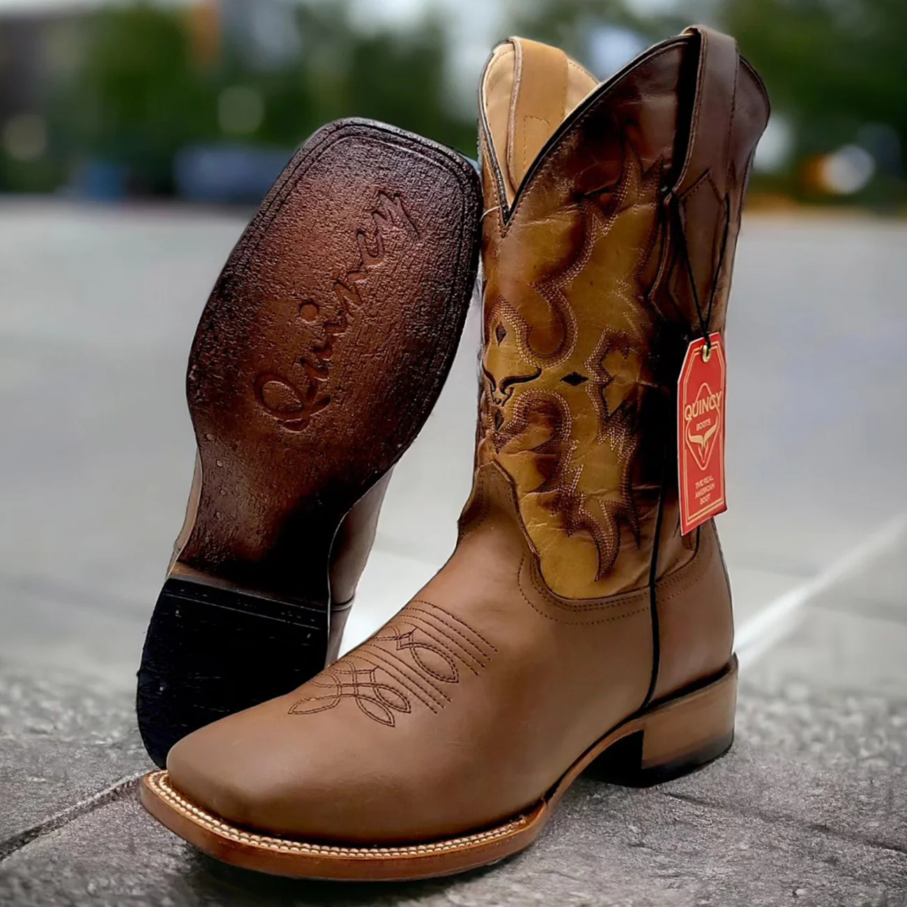 Men cow boots